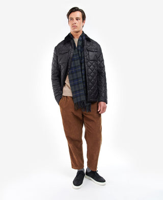 BARBOUR TARTAN LAMBSWOOL SCARF USC0001 TN28