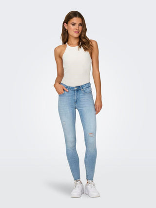 ONLY TOP GEMMA SL SCALLOP HLTNECK DONNA 15317710 CLD
