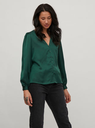 VILA W ELLETTE V-NECK 14074530