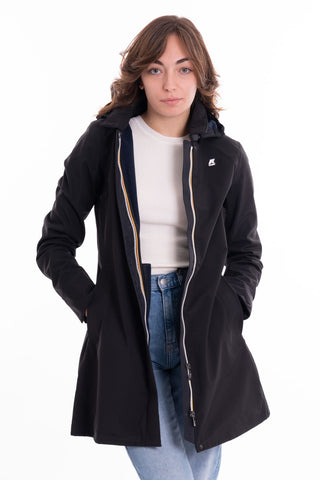 K-WAY W MATHY BONDED TRENCH 3/4 K8128SW A3C