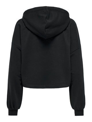 ONLY MEG LIFE LONG SLEEVES SWEATSHIRT UB WOMEN 15312120 BLK