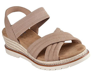 SKECHERS SANDALI DESERT CHILL SWEET CROSSING 114685 TAN