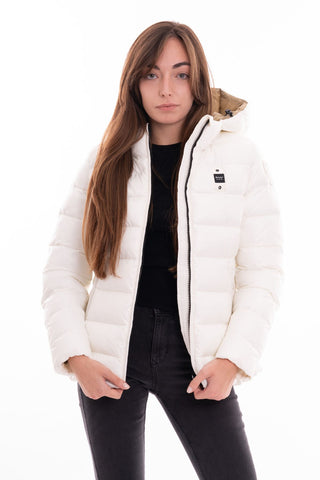 BLAUER W SHORT JACKET PADDED WITH WADDING WITH BISCUIT COLOR INTERIOR BLDC02114 006648 102TT