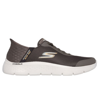 SKECHERS SCARPE SPORTIVE GO WALK FLEX HANDS UP 216324 BRN