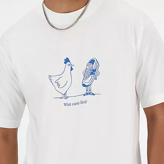 NEW BALANCE T-SHIRT CHICKEN OR SHOE UOMO MT41591WT